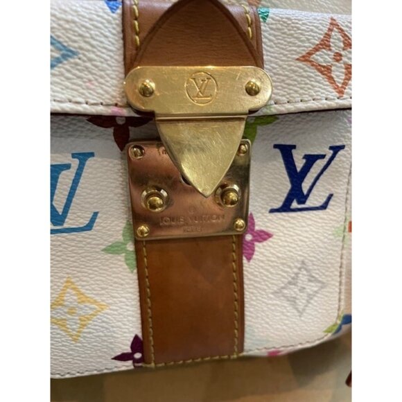 Authentic Vintage Louis Vuitton Speedy 30 Satchel Multicolor Canvas - Preowned - Picture 5 of 13